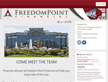 Tablet Screenshot of freedompoint.net